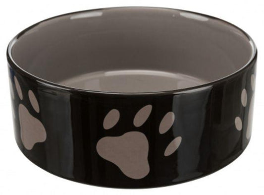 Ceramic Bowl With Paw Prints