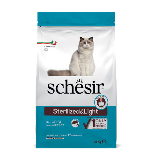 Schesir Sterilized Fish 1.5kg